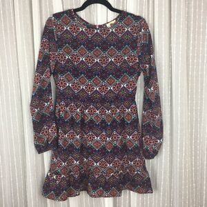 One Clothing Tiered Boho Mini Dress